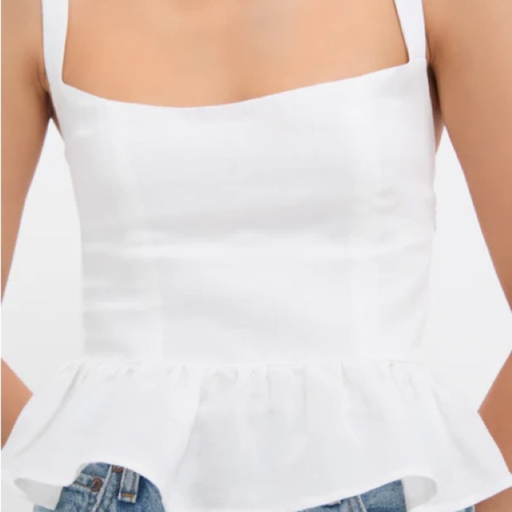 Emerson Fry White Camisole Top